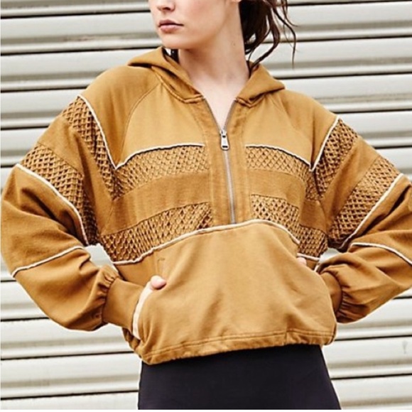 FP Movement by Free People Tops - NWT Free People Win Win Hoodie New Forest Combo Size XS